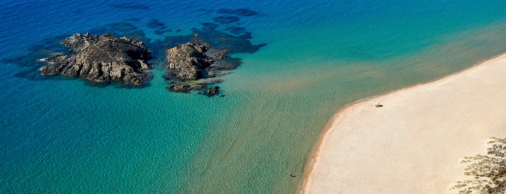 chia la spiaggia bellissima